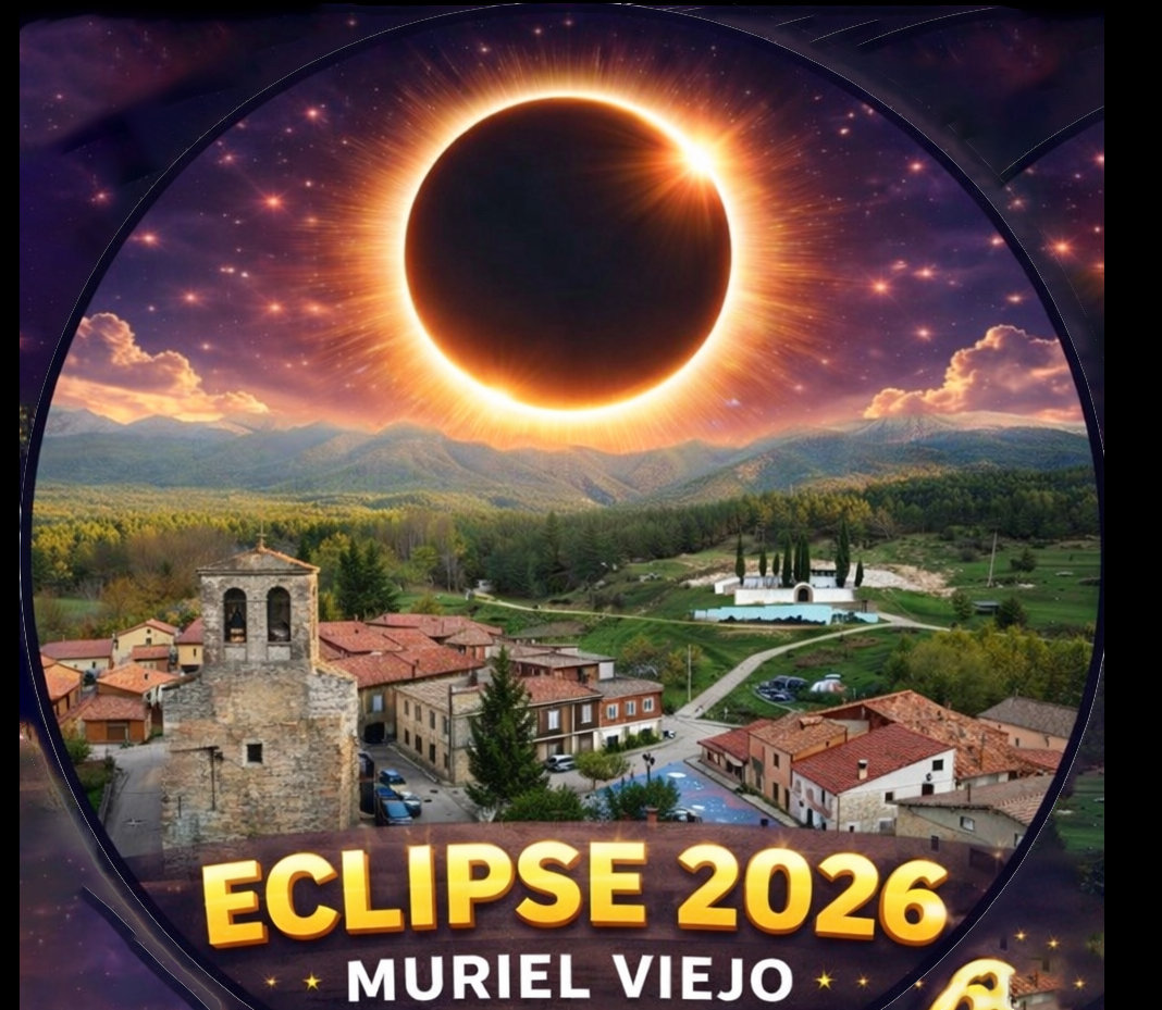 Eclipse total de Sol sobre Muriel Viejo